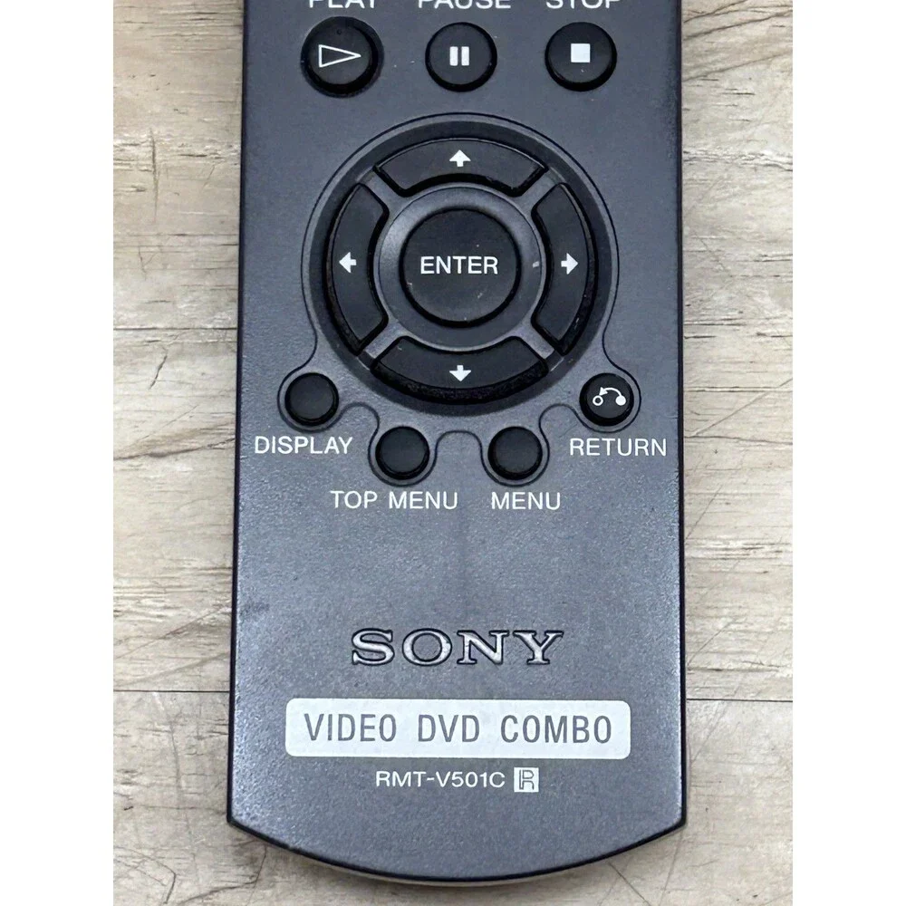 Sony RMT-V501C Video DVD Combo Remote Control Replacement Tested-Works